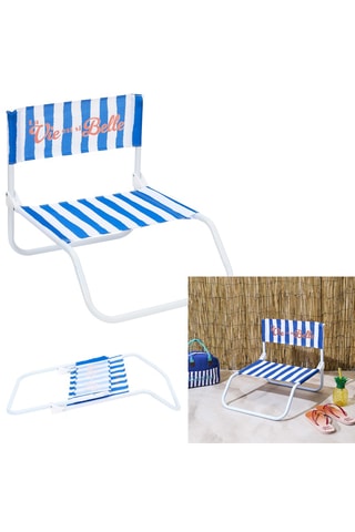 Cadeira de praia dobrável Dolce Vita - Azul - 47 x 44 x 52 cm