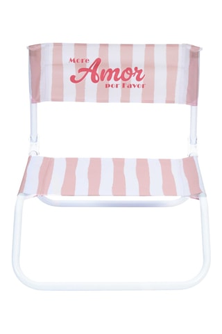 Cadeira de praia dobrável Dolce Vita - Rosa - 47 x 44 x 52 cm