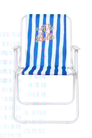 Cadeira dobrável Dolce Vita - Azul - 75 x 44 x 52 cm