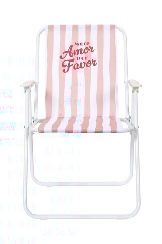 Cadeira dobrável Dolce Vita - Rosa - 75 x 44 x 52 cm