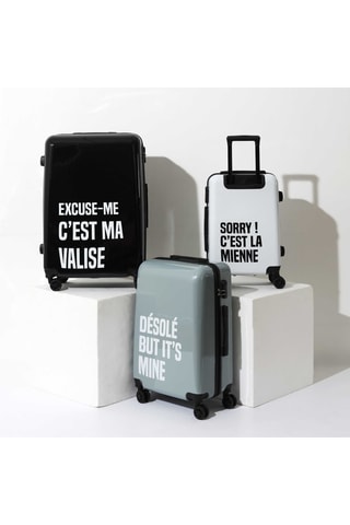 Conjunto de 3 malas Mots - Preto - 56/65/75 cm