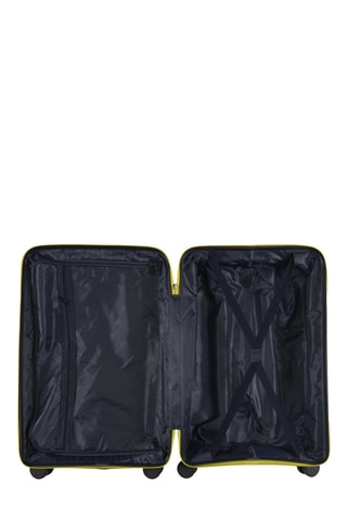 Conjunto de 3 malas Rome - Cinzento-escuro e amarelo - 57/66/76 cm