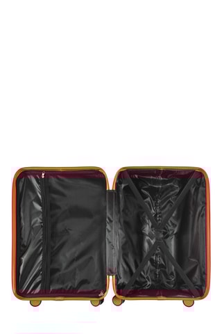 Conjunto de 3 malas Rio - Azul, laranja e amarelo - 49/58/69 cm