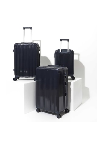 Conjunto de 3 malas New York - Azul-marinho - 57/64/76 cm