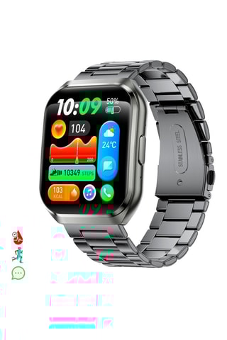 Montre connectée QS66 - Gris foncé