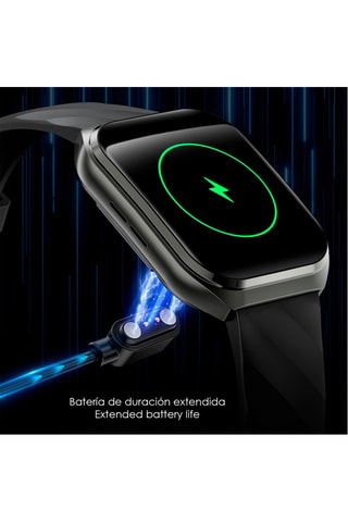 Montre connectée QS66 - Gris foncé