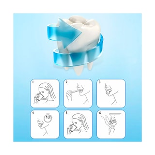 Appareil blanchisseur de dents LED - Noir