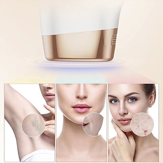 Épilateur à lumière pulsée - Corps - Blanc