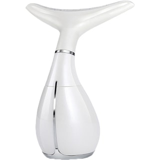 Masseur ultrasonique LED - Blanc - Visage & cou