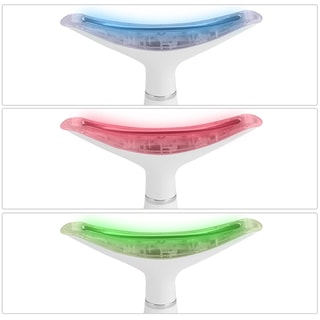 Masseur ultrasonique LED - Blanc - Visage & cou