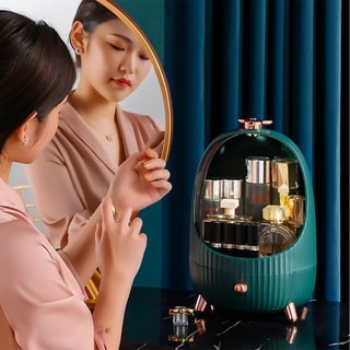 Rangement maquillage avec lumière