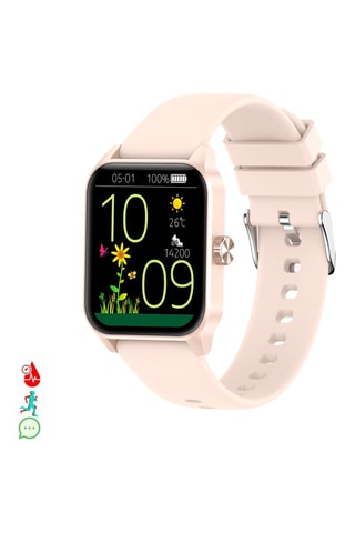 Montre connectée Qx15 - Rose