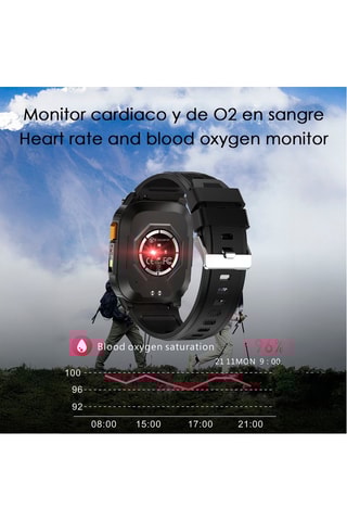 Montre connectée QX18 - Noir