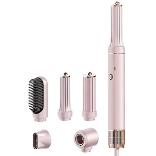 Appareil capillaire ionique 5-en-1 - 1300 W - Rose