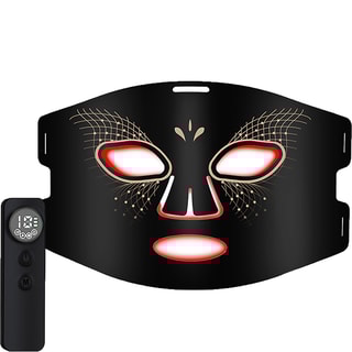 Masque de  luminothérapie LED - Fonction thermique - Visage