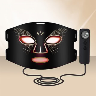 Masque de  luminothérapie LED - Fonction thermique - Visage