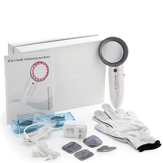 Électrostimulateur anti-âge - 6 fonctions - Visage - Blanc