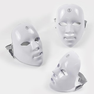 Masque tactile avec traitement lumineux LED - 7 couleurs - Visage