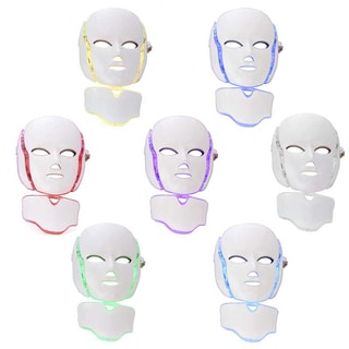 Masque de luminothérapie LED - Visage - 7 couleurs - Visage