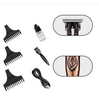 Tondeuse à cheveux & barbe - 1200 mAh - Doré