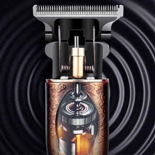 Tondeuse à cheveux & barbe - 1200 mAh - Doré