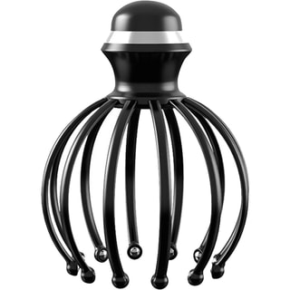 Masseur électrique 3,7 V - Corps & cheveux - Noir