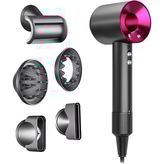 Sèche-cheveux ionique - 1600 W - Noir