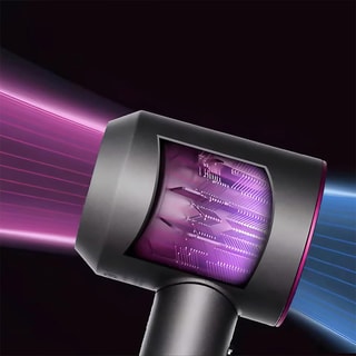 Sèche-cheveux ionique - 1600 W - Noir