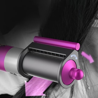 Brosse à air chaud multifonction - 6 embouts - Cheveux