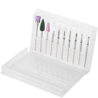Kit de polissage à ongles - 10 embouts