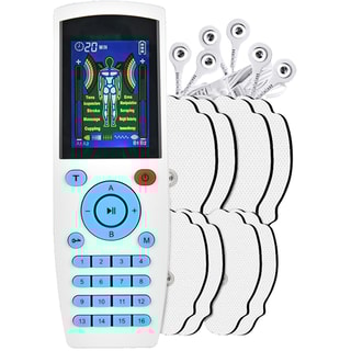 Électrostimulateur musculaire portable - Corps - Blanc