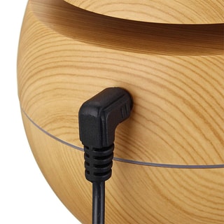 Humidificateur avec lumières LED - 130 ml - Beige