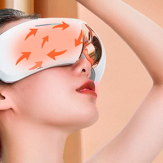 Masseur oculaire - 5 modes - Blanc