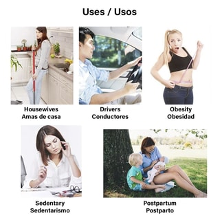 Électro-stimulateur musculaire spécial fessiers - 6 modes