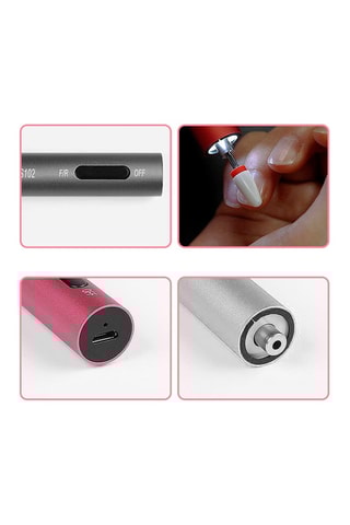 Mini tampon à ongles