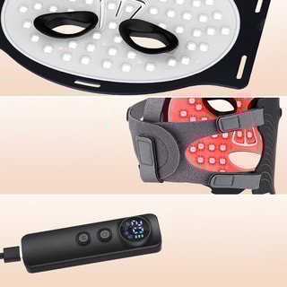 Masque luminothérapie LED - 7 couleurs  - Visage