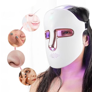 Masque LED photonique - 7 couleurs - Anti-âge - Visage