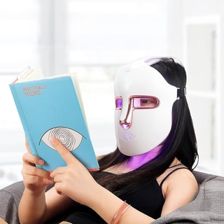 Masque LED photonique - 7 couleurs - Anti-âge - Visage