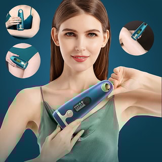 Épilateur à lumière pulsée - T58 -  Corps - Bleu vert