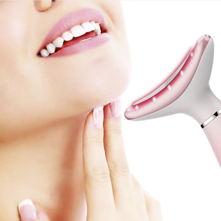 Appareil de massage LED ultrasonique - Visage & cou