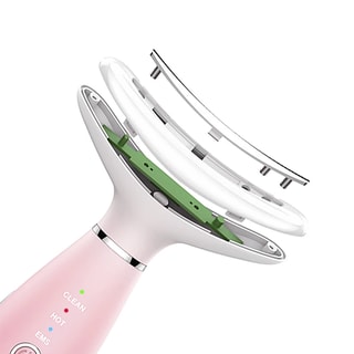 Appareil de massage LED ultrasonique - Visage & cou