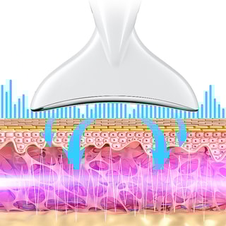 Appareil de photothérapie & ultrasons - Cou - Noir