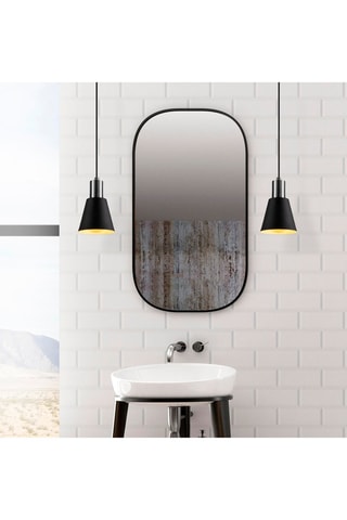 Hanglamp Kem - Zwart - 100 W