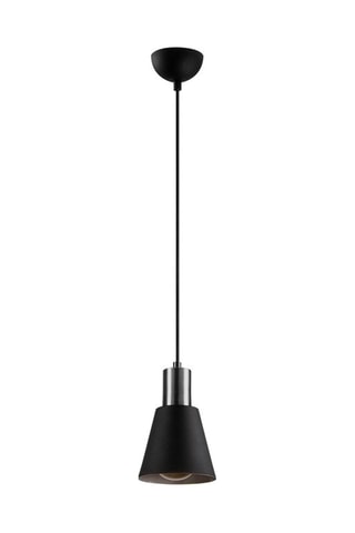 Hanglamp Kem - Zwart - 100 W