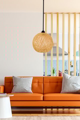 Verstelbare Hanglamp Isa - Geel - 40 W