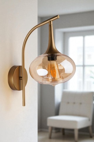 Wandlamp - Goudkleurig - 40 W