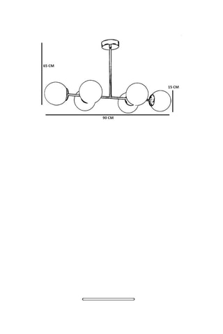 Hanglamp - Wit - 6 x 40 W