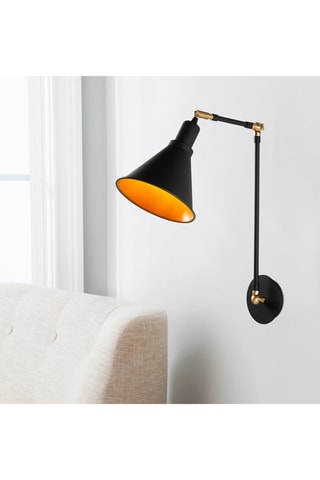 Wandlamp Berceste - Zwart - 40 W