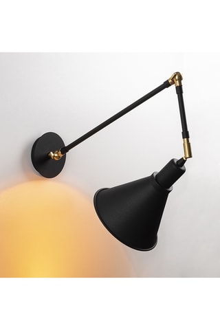 Wandlamp Berceste - Zwart - 40 W