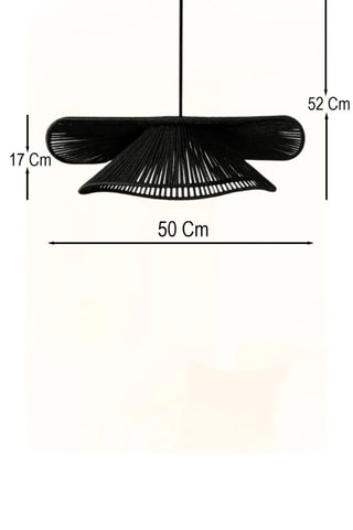 Hanglamp - Zwart - 40 W